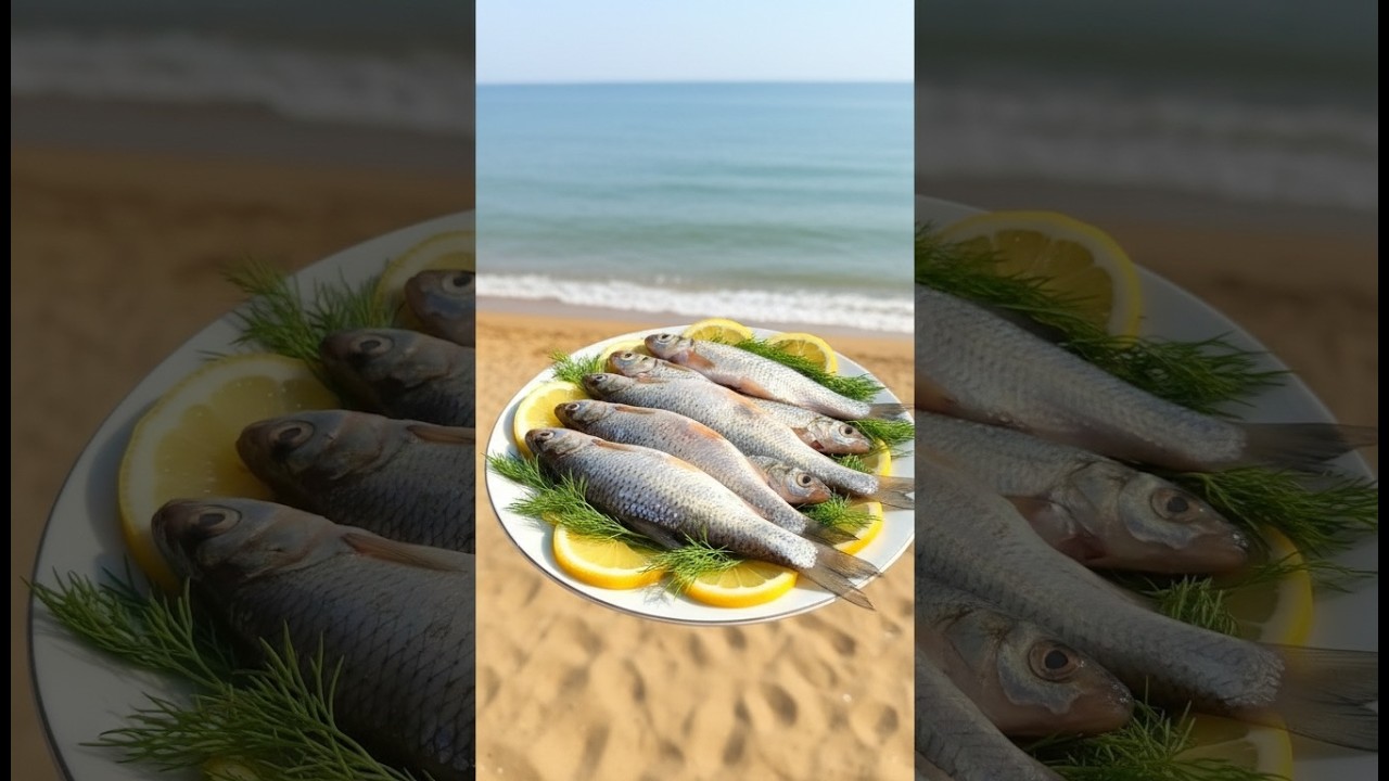 Каспийская вобла на сковородке