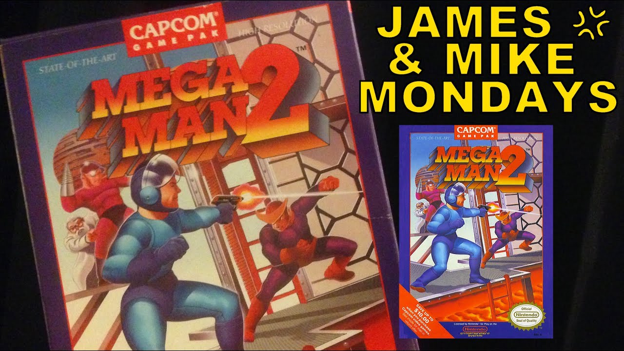 Mega Man 2 (NES Video Game) Part 1 - James & Mike Mondays