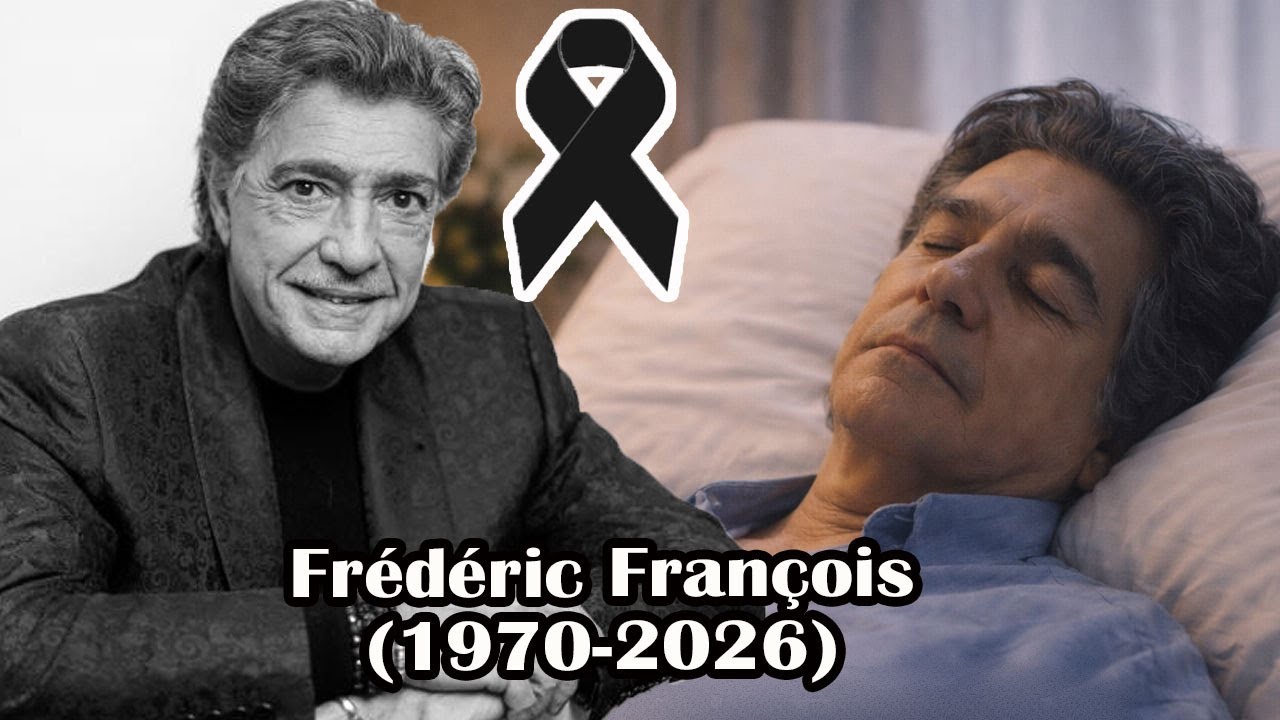 🔆 Frédéric François s’éteint brutalement à son domicile, laissant le monde de la chanson en deuil