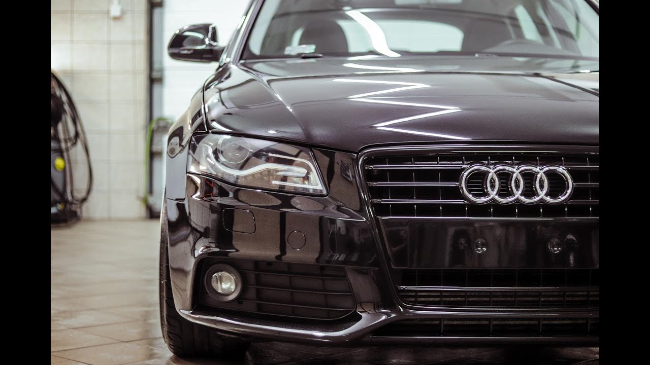 Audi a4 black | Specchio auto detailing