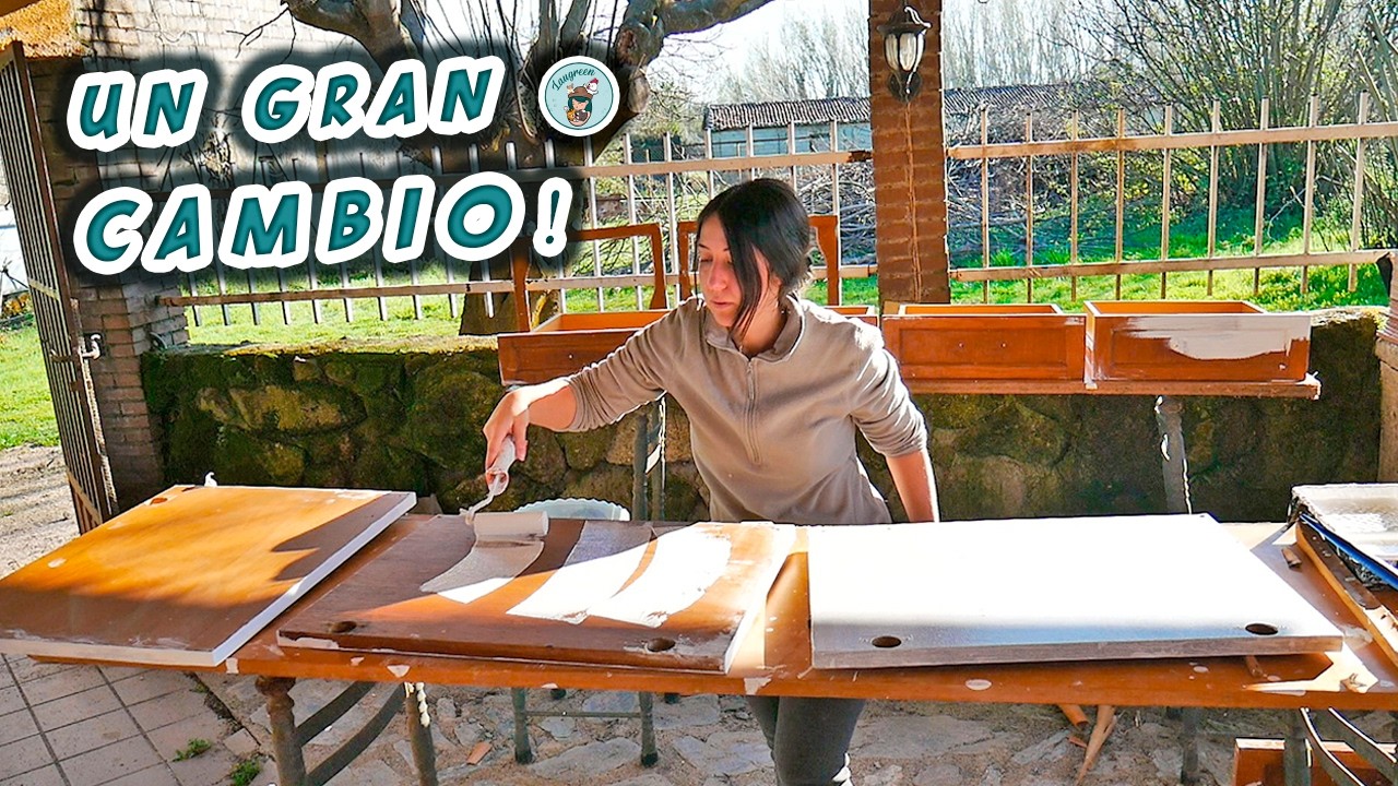 Restauramos COCINA ANTIGUA paso a paso 🏡 Gran cambio tras la imprimación