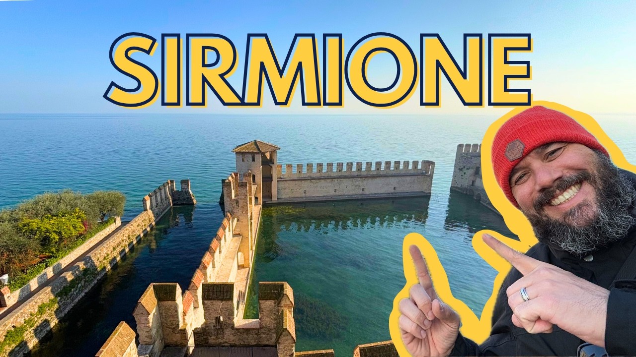 SIRMIONE Itália: conhecemos o LAGO DI GARDA num bate volta de Verona