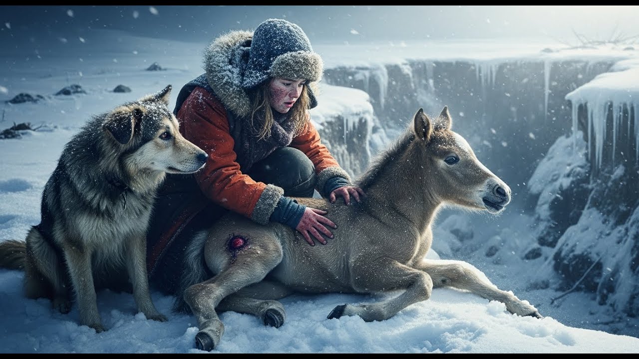 She and Her Dog Risk Everything to Save a Horse in a Snowstorm