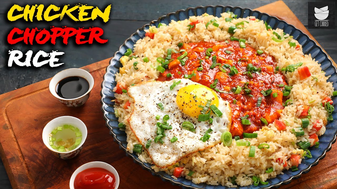 Chicken Fried Rice | Mumbai Street Style Chicken Chopper Rice by Chef Varun Inamdar | Get Curried