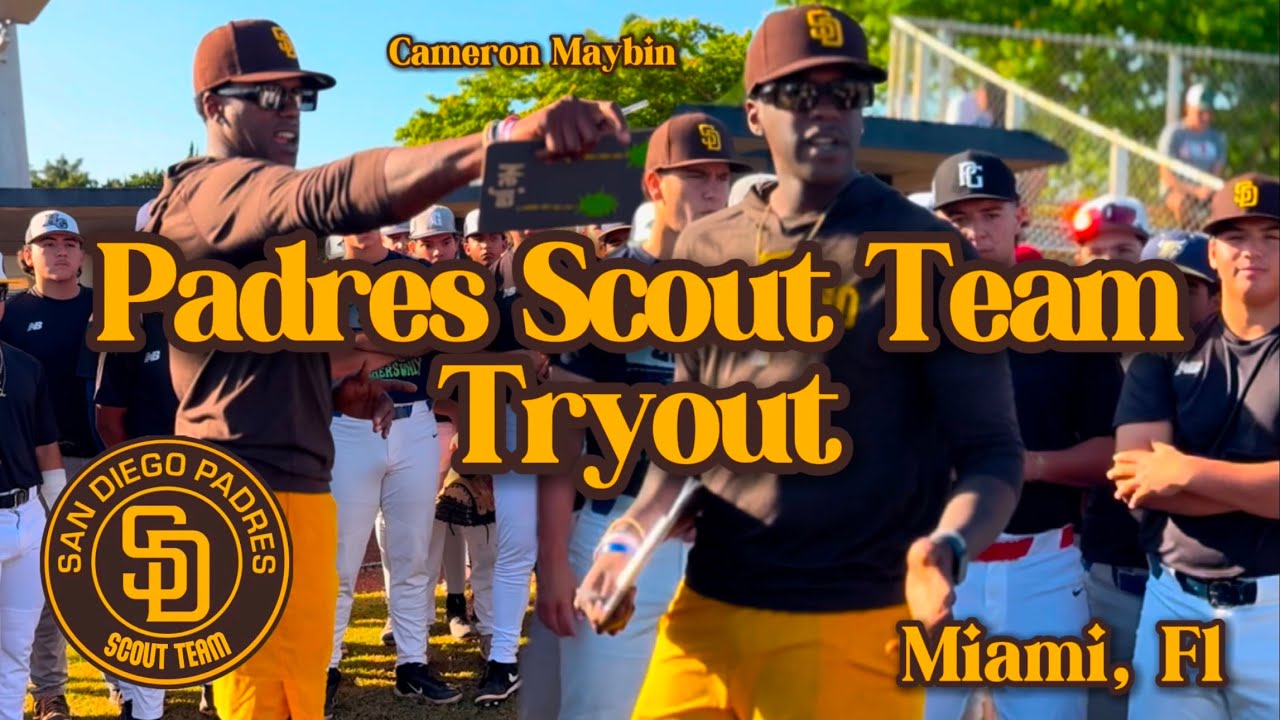 Padres Scout Team Tryout Miami!