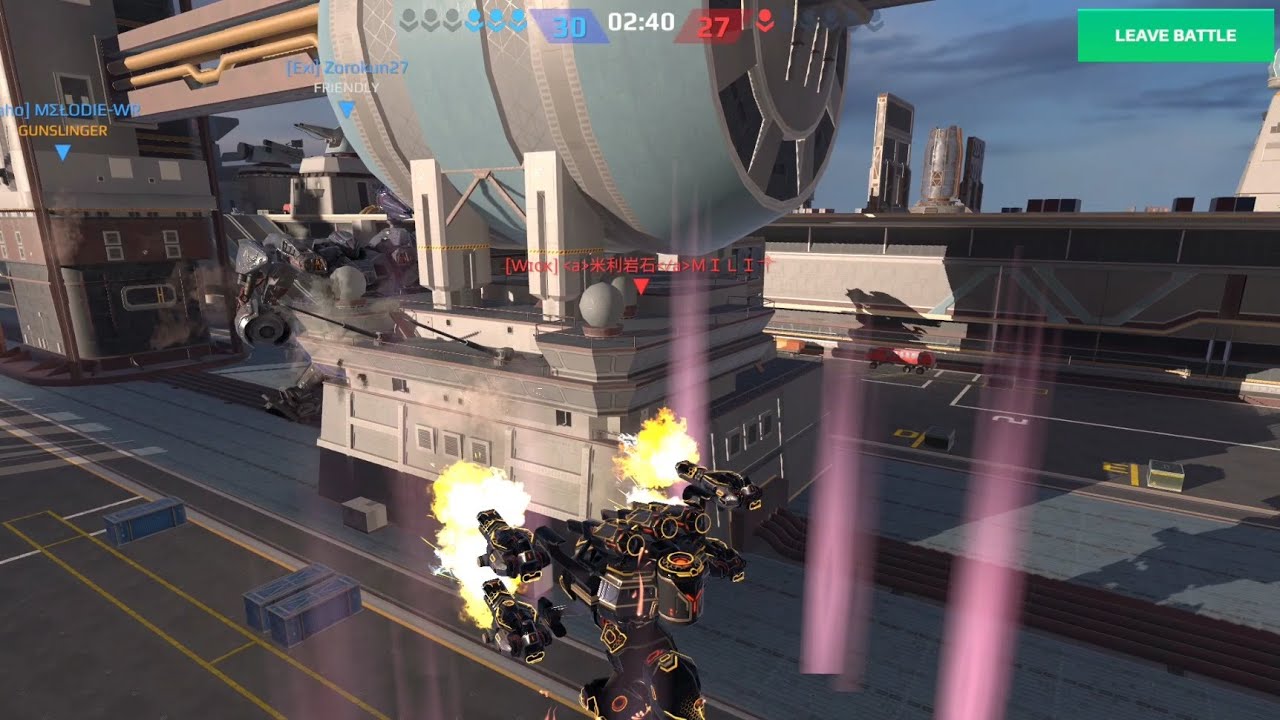 The Game Boss Guru Against Wick & Force Squad Members in Team Deathmatch 