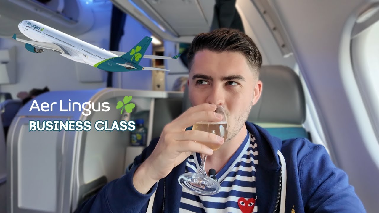 Видеоблог о бизнес-классе Aer Lingus — Лучшее предложение трансатлантического бизнес-класса? DUB ...
