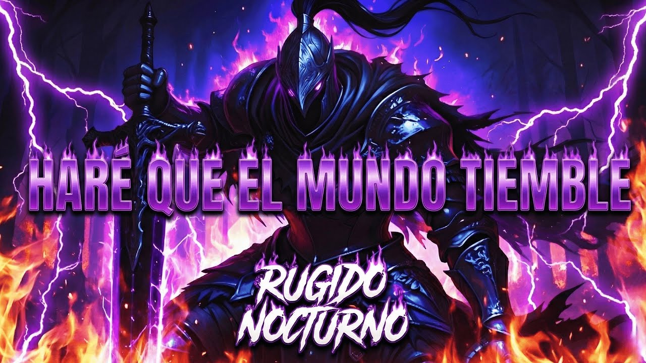 🐺 La Canción Del juramento final del Villano | Haré Que El Mundo Tiemble (Letra) - Rugido Nocturno