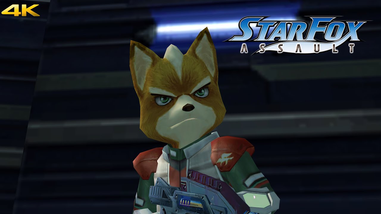 Dolphin 5.0-15238 | Star Fox Assault 4K 60FPS UHD Texture Pack | Gamecube Emulator PC Gameplay