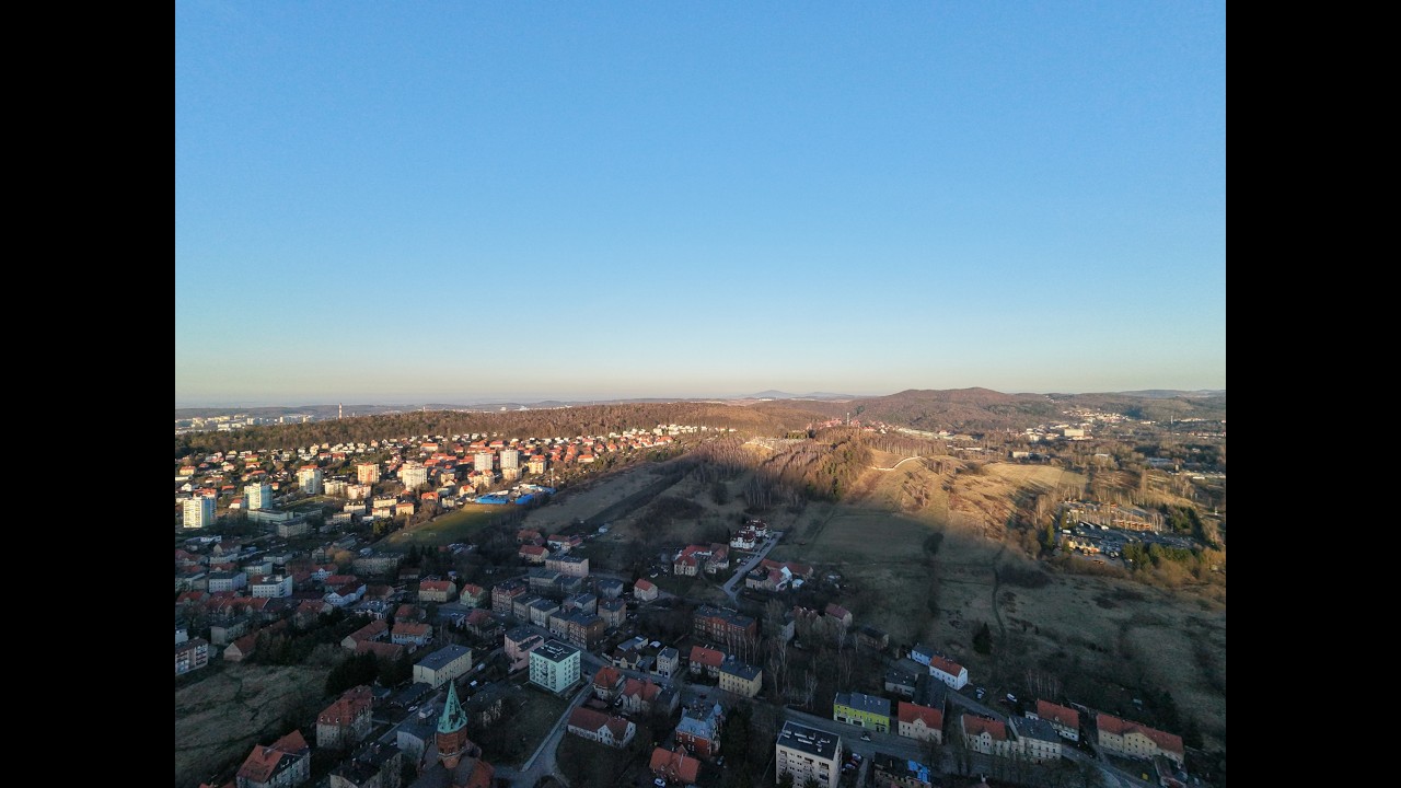 Zachód słońca nad Białym Kamieniem