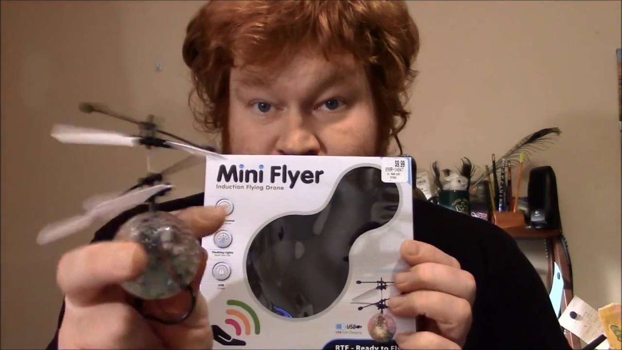 Mini flyer induction flying drone review