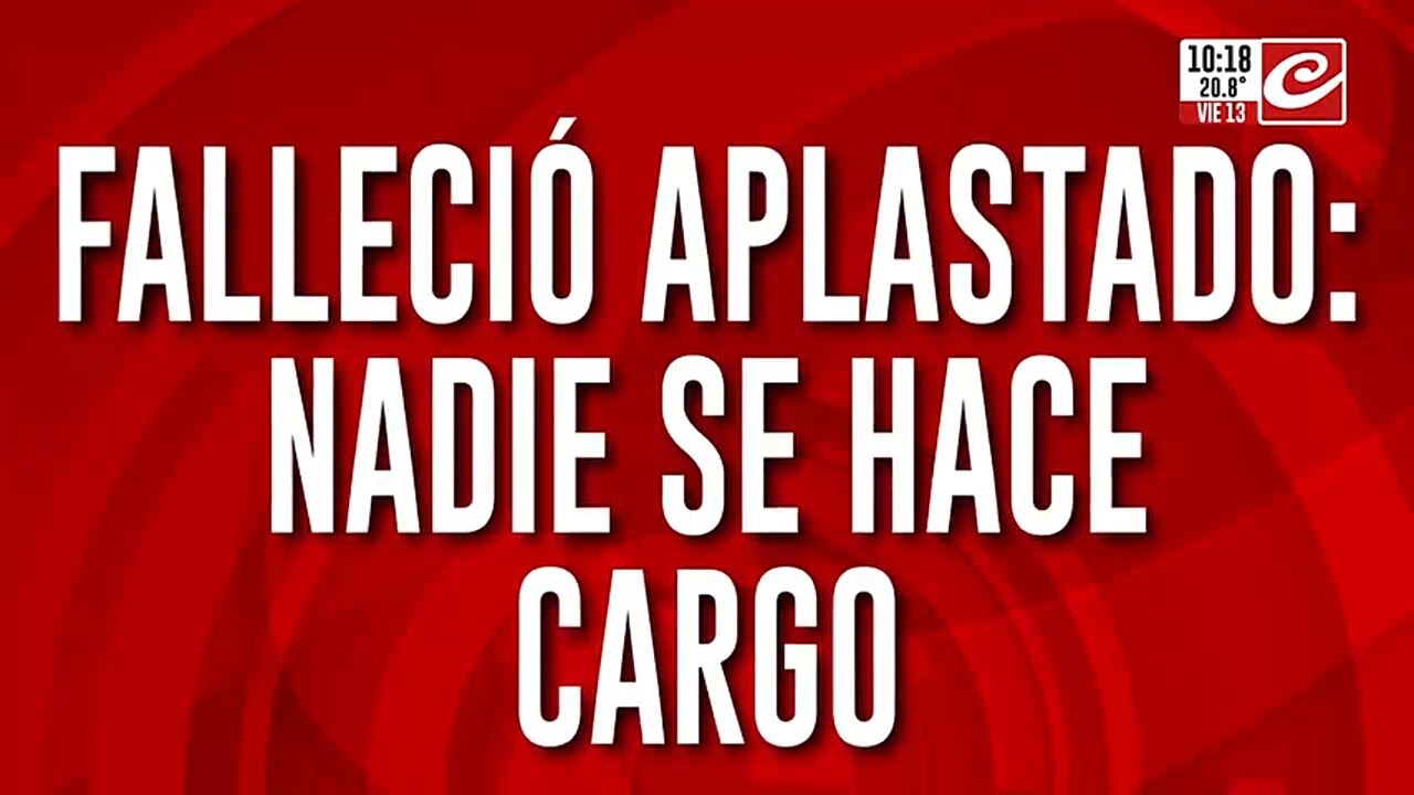 Horror en campamento estudiantil: murió aplastado por un arco y nadie se hace cargo