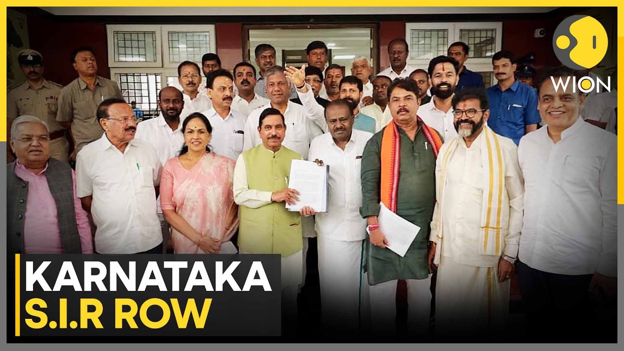 Congress, BJP Spar Over Karnataka SIR | WION News
