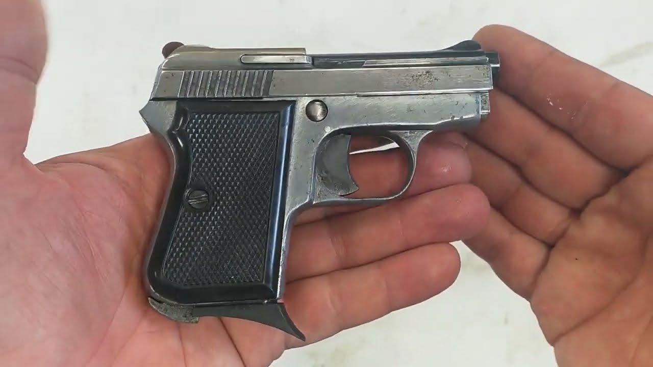 How to Disassemble the Tanfoglio GT27, .25 Auto (6,35x16 mmSR/6,35 mm Browning)