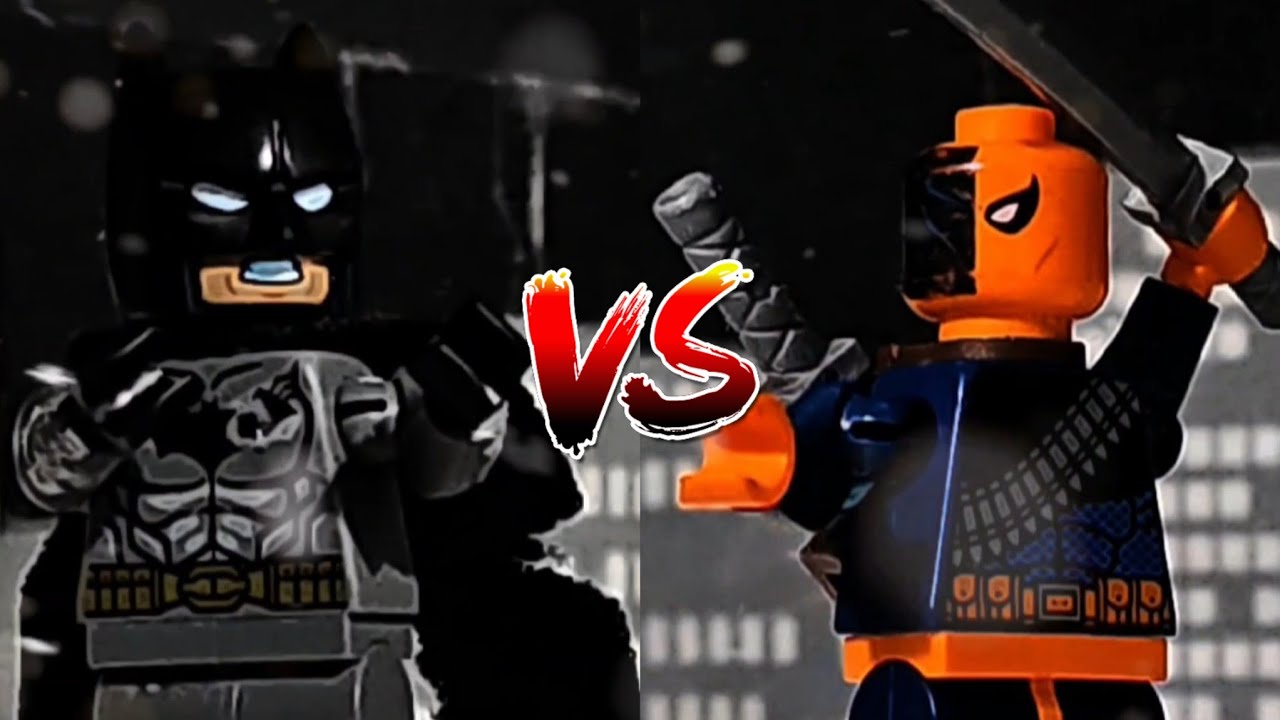 Lego Batman vs. Deathstroke: Rooftop Duel 