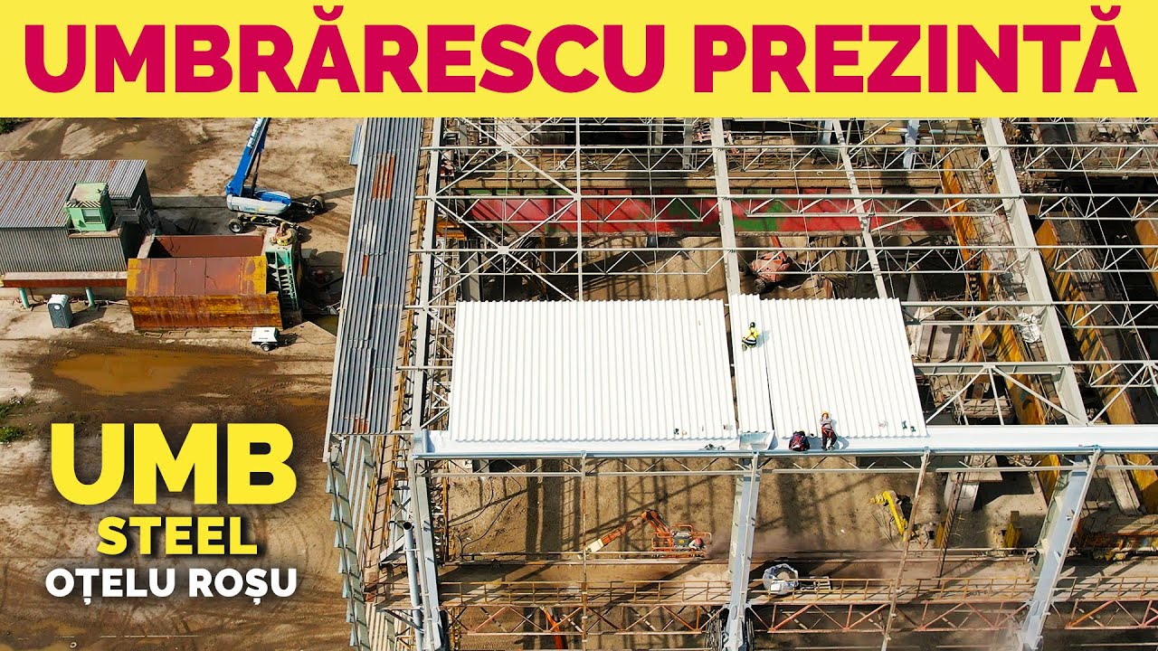 UMBRĂRESCU este în GRAFIC! Acoperă deja OȚELĂRIA Electrică!