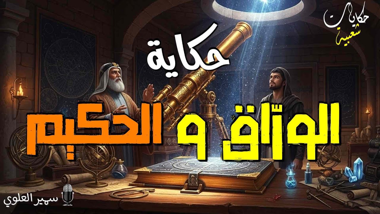 قصة الوراق و الحكيم، حكاية خيالية جميلة و ممتعة.