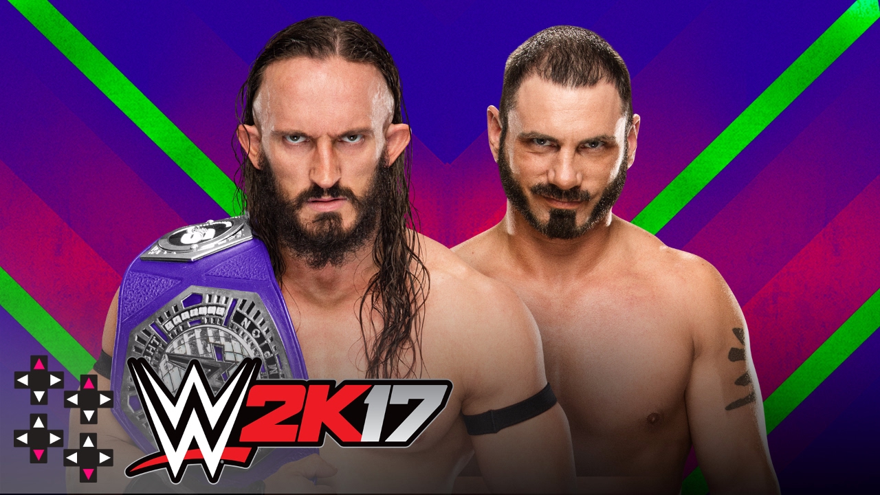 Extreme Rules: Neville vs. Austin Aries — Cruiserweight Title Submission Match — WWE 2K17 Match Sims