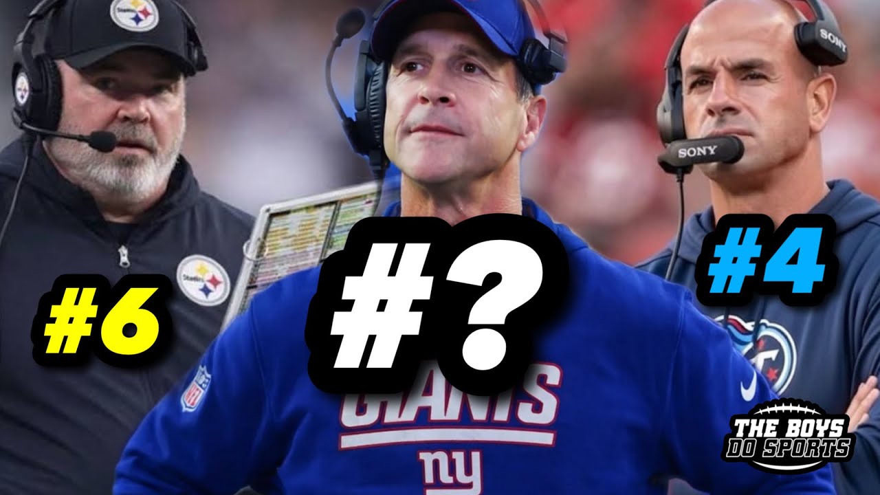 I Ranked All 10 New NFL Head Coaches...