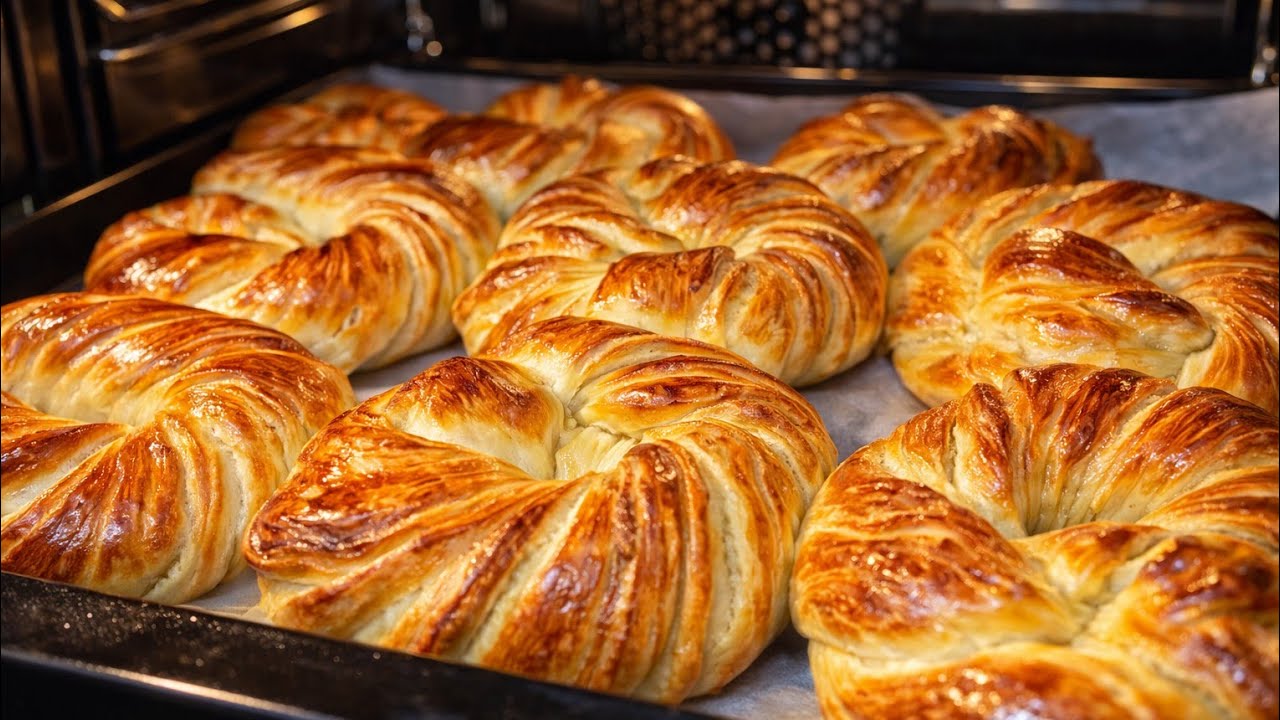 Я ВЛЮБИЛАСЬ В ЭТОТ РЕЦЕПТ! КАКИЕ ОНИ НЕЖНЫЕ И  ВОЗДУШНЫЕ КАК ОБЛАКО! 😍😋