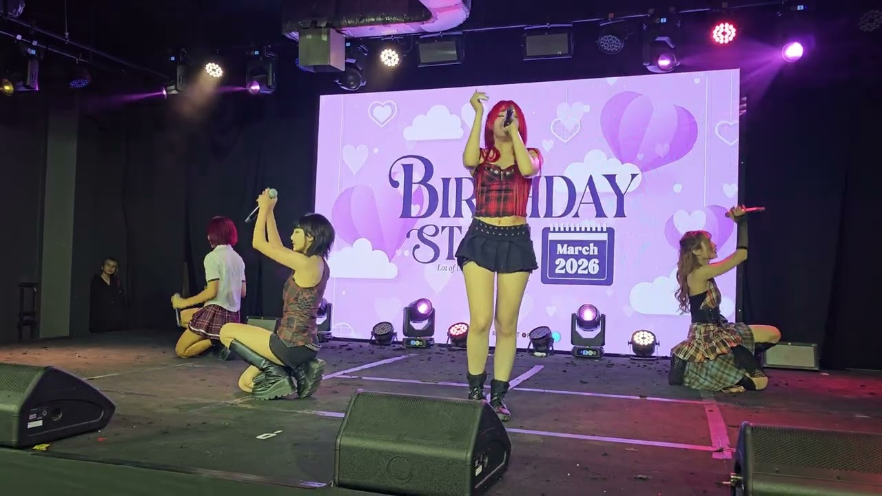 Pream - Ami - Beep - Raika | Utsukushiku ikiro - IC45 Birthday stage 14 Mar 2026