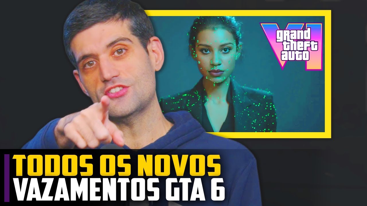 TODOS os NOVOS vazamentos do GTA 6, isso MUDA TUDO