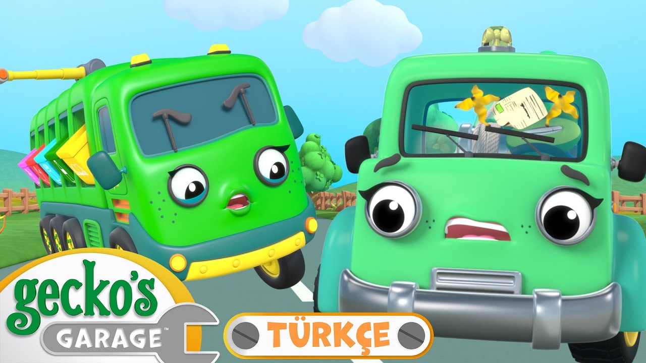Gecko Gizemli Çöpün Peşinde! | 🐸 Gecko'nun Garajı - Çocuklar için Kamyonlar