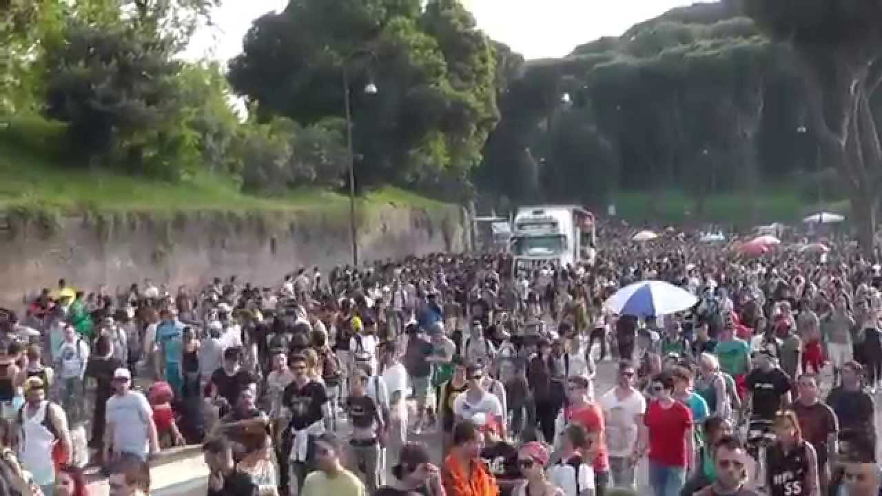 Million Marijuana March - Roma 2014