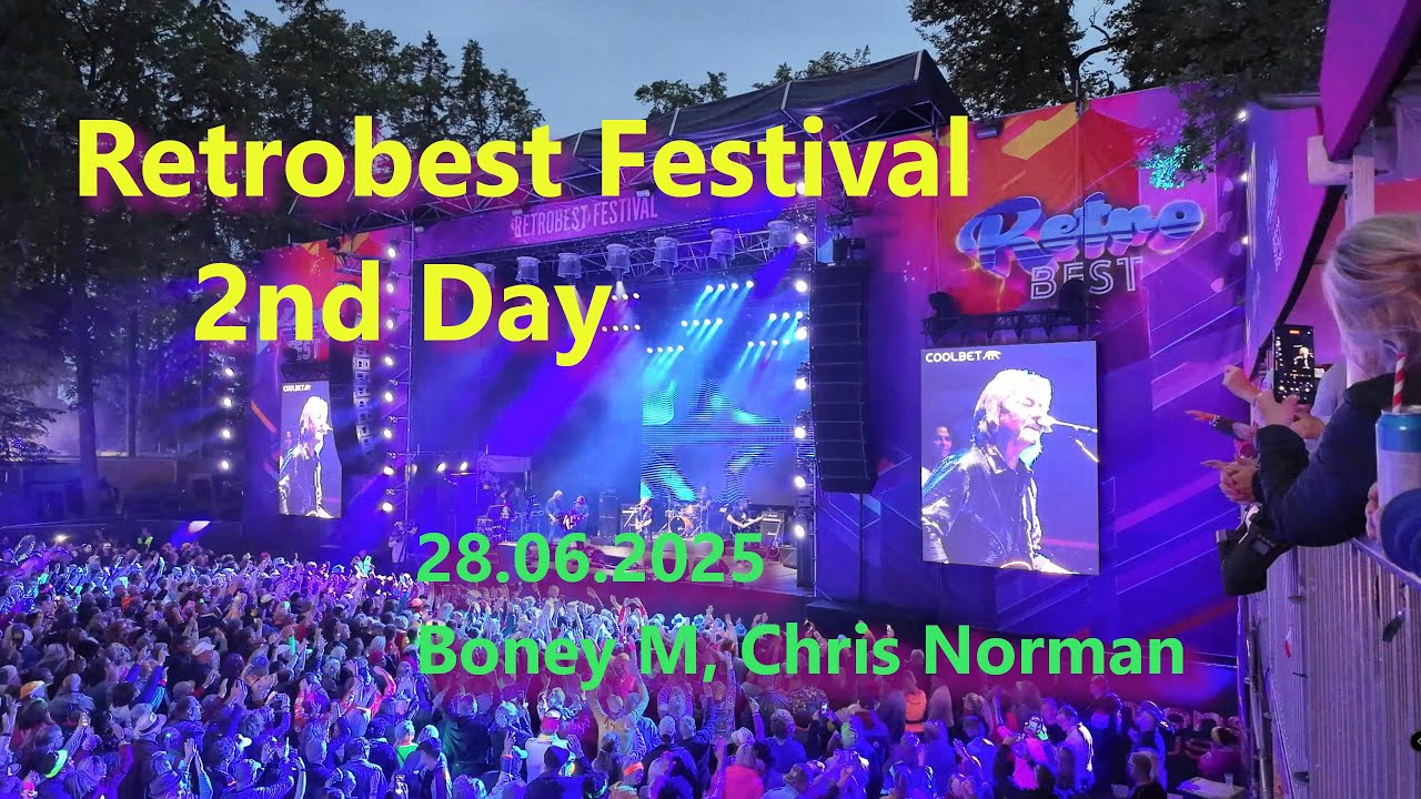 Retrobest Festival 2nd Day (28.06.2025), Boney M, Chris Norman