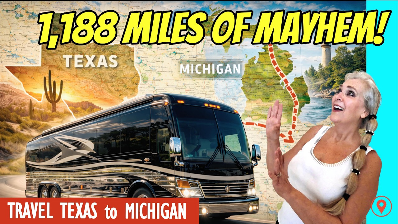 1,188 Miles of Chaos in Our Luxury RV!