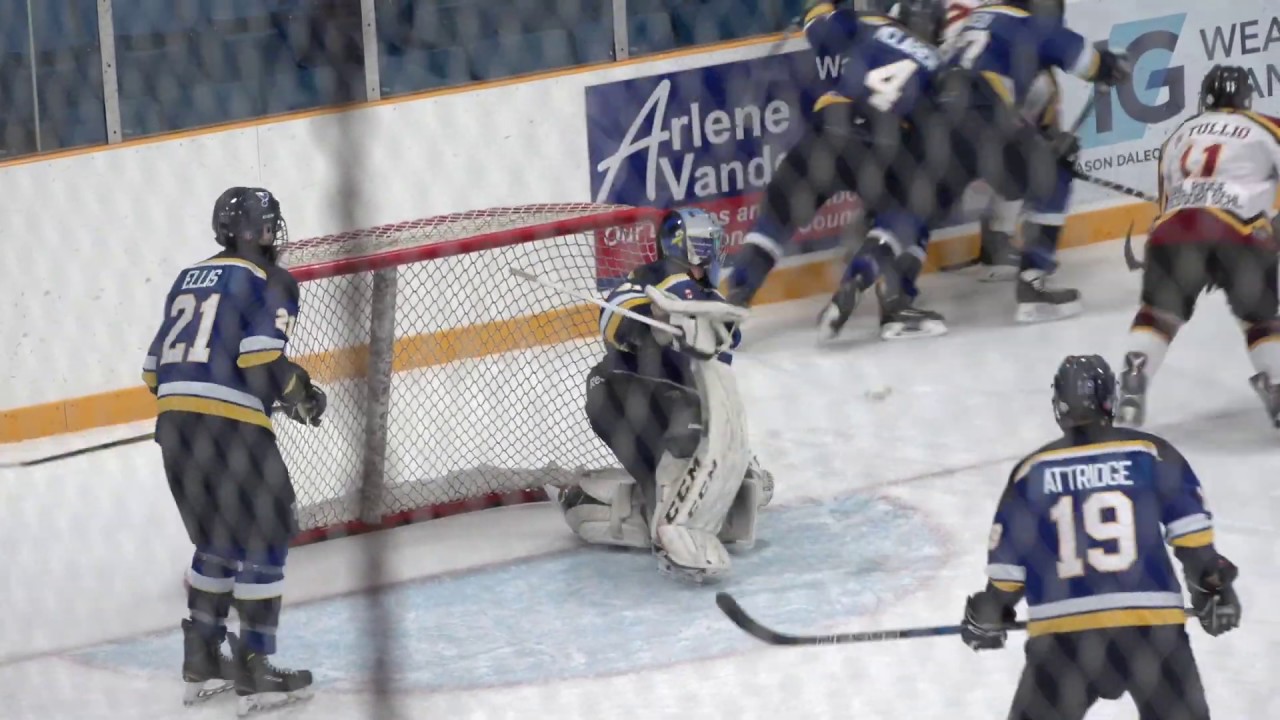 Noah Granata Dundas Blues vs Grimsby Peach Kings November 2019 Jr C
