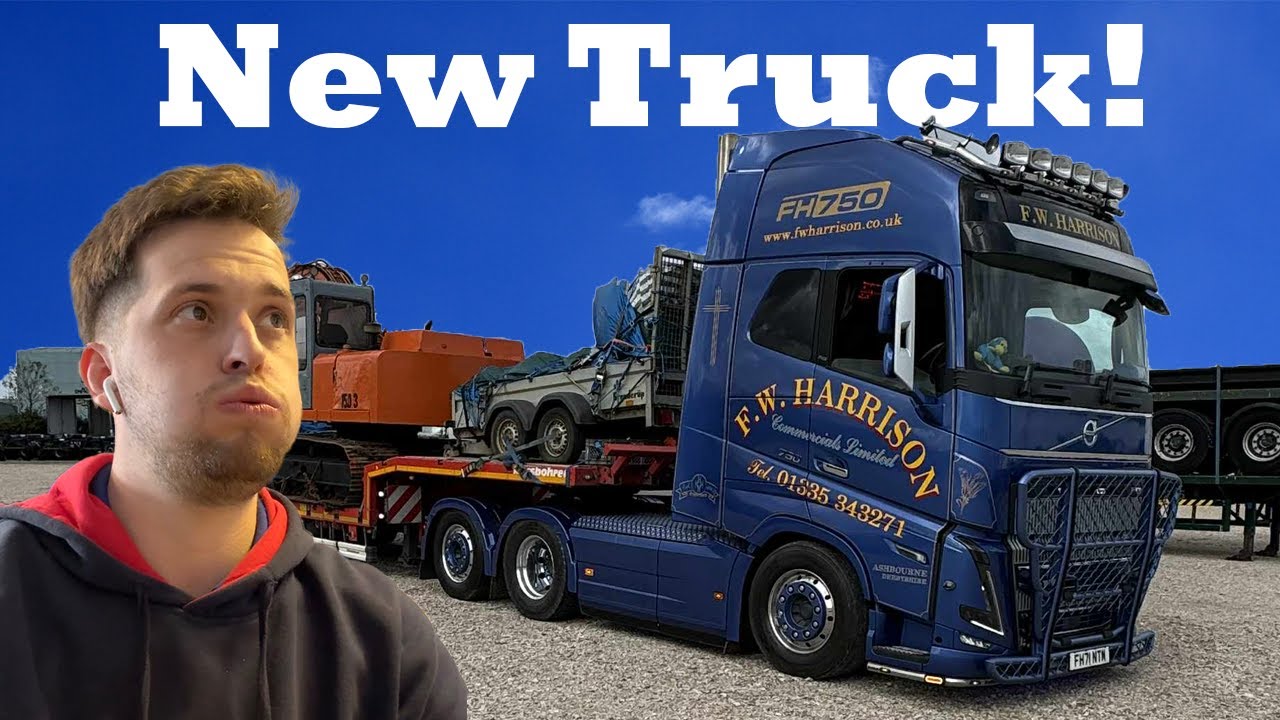 Забираю свой новый грузовик - VOLVO FH16 750!