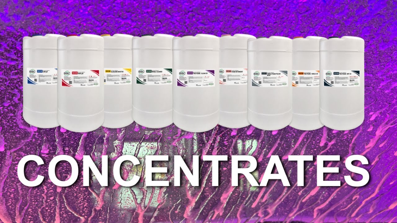 SAFE & EASY to use CAR WASH CONCENTRATES