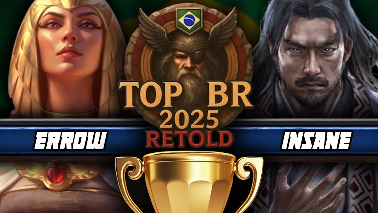 AGE OF MYTHOLOGY RETOLD: Errow vs. iNSANE | AOM TOP BR 2025 Playoffs
