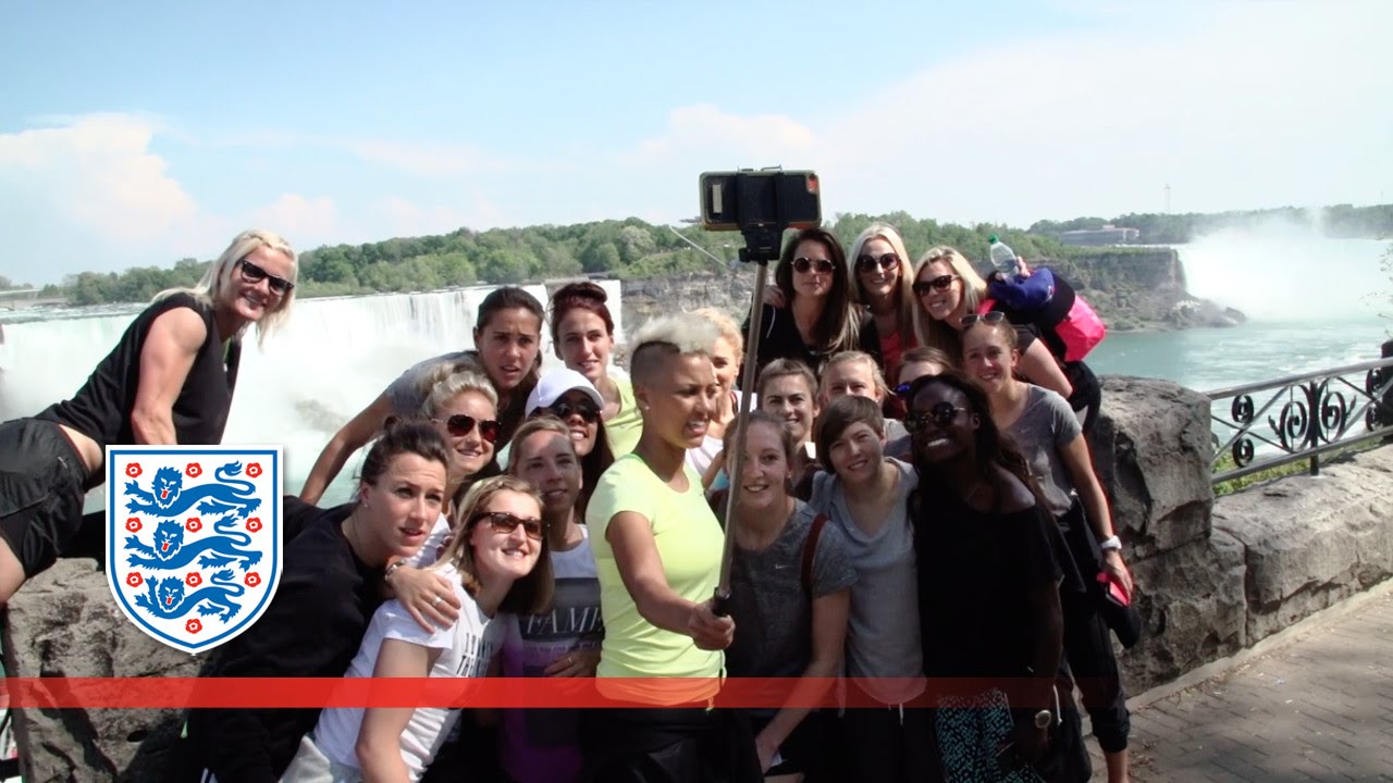 England Women's team day out Niagara Falls | Inside Access