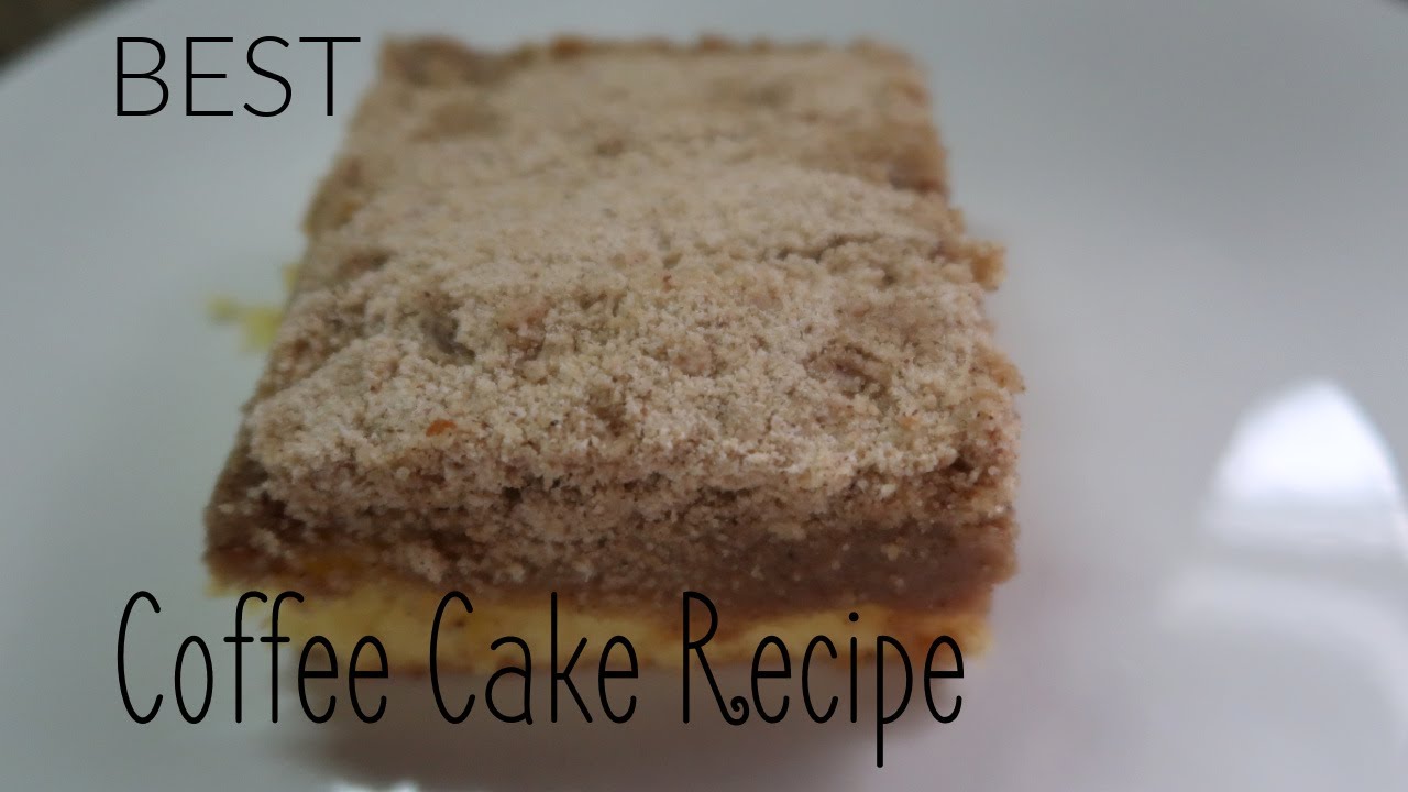BEST Coffee Cake Recipe | BOXED Cake Mix Recipe