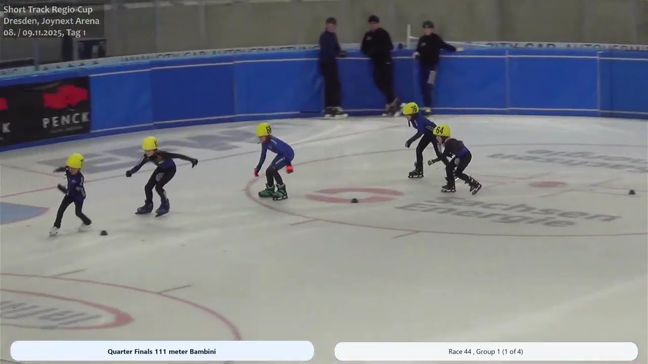 Short Track Regio Cup Dresden, 08./09.11.2025 / Tag 1