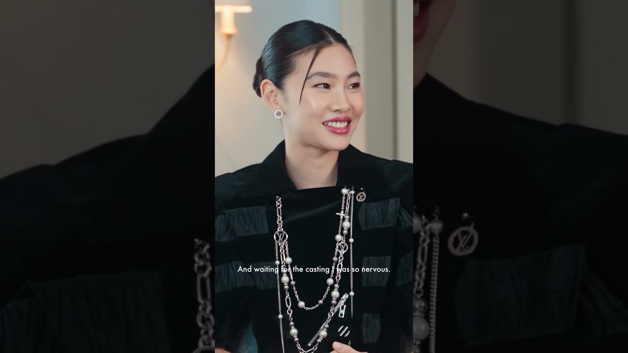 &ldquo;Nicolas Ghesqui&egrave;re & Hoyeon&mdash;fashion meets culture. ✨ Watch now! #LVShapingFashion&rdquo;