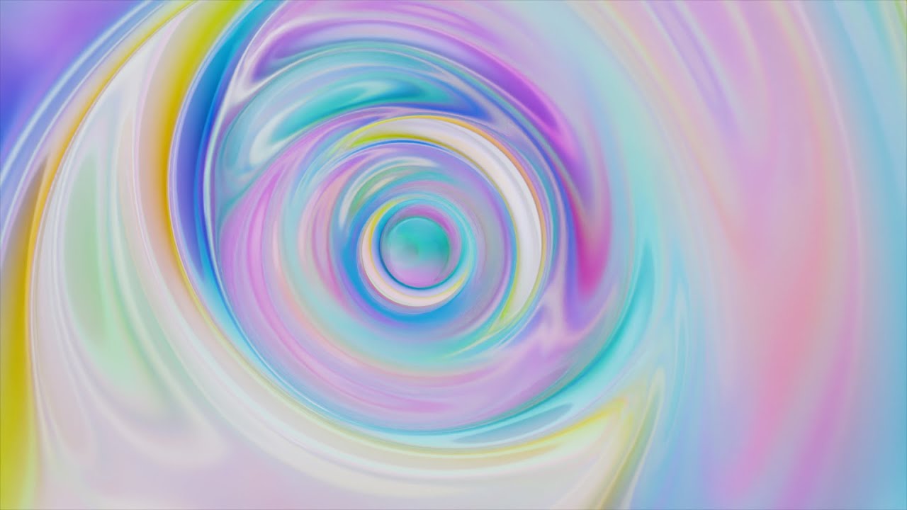 3D Abstract Blender liquid Glass Colorful Gradient animated background video, Copyright FREE video