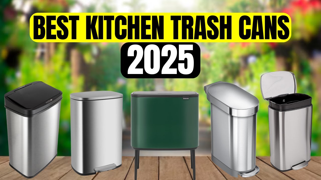 5 лучших мусорных ведер для кухни 2025 года