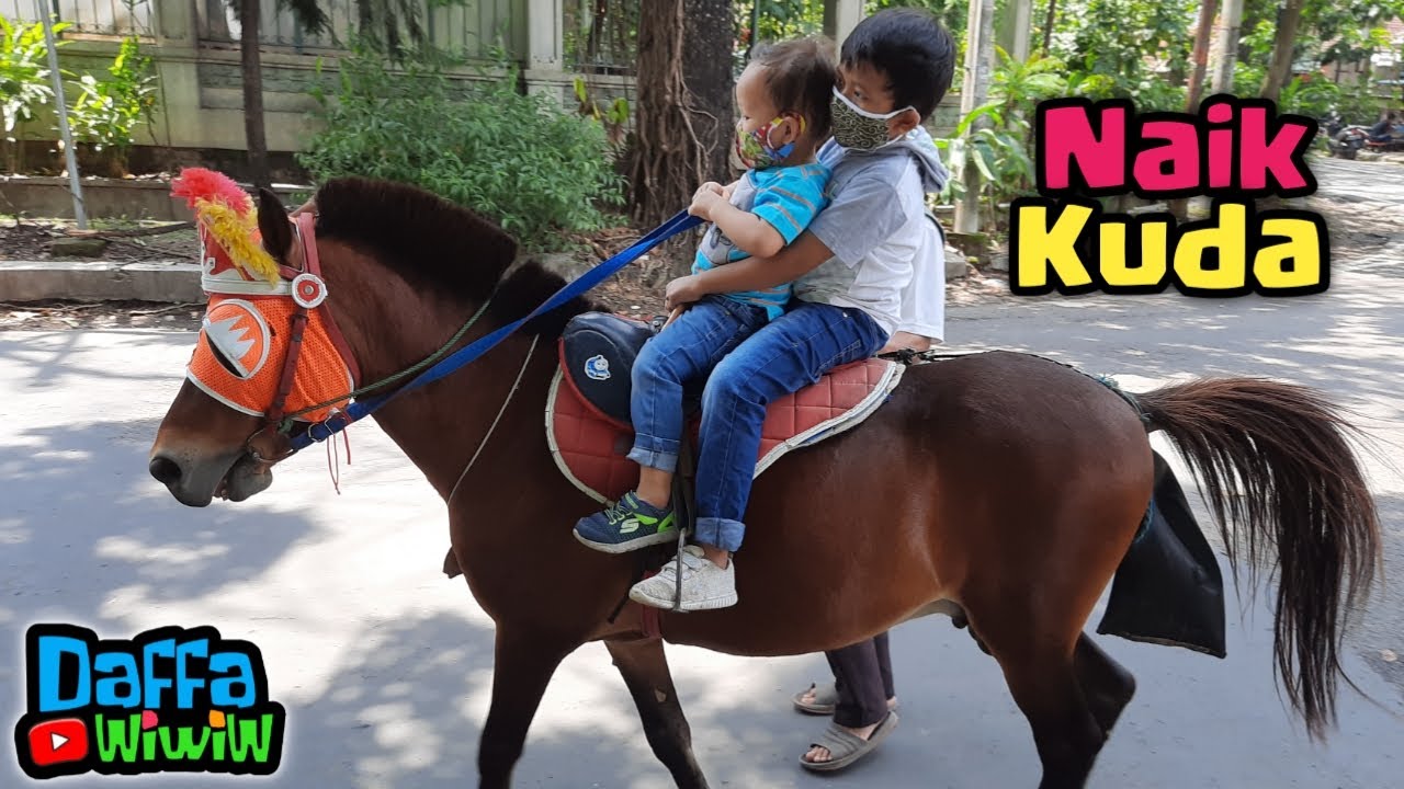 Kuda | Naik Kuda Di Taman Super Hero Bandung - @DafWiW