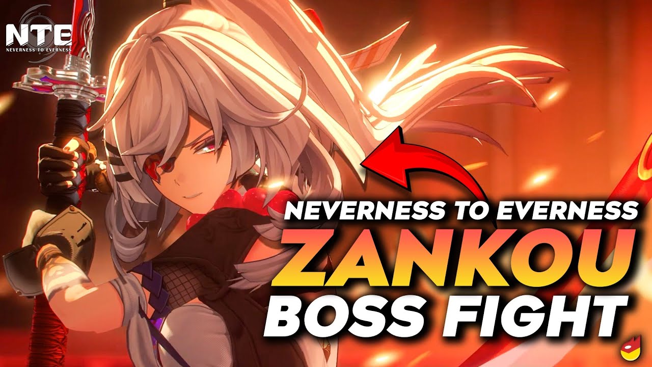 Zankou Full Boss Fight Cutscene - Neverness to Everness (NTE) | The GachaGon