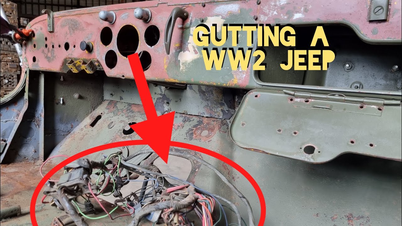 Разборка джипа времён Второй мировой войны. Часть 2