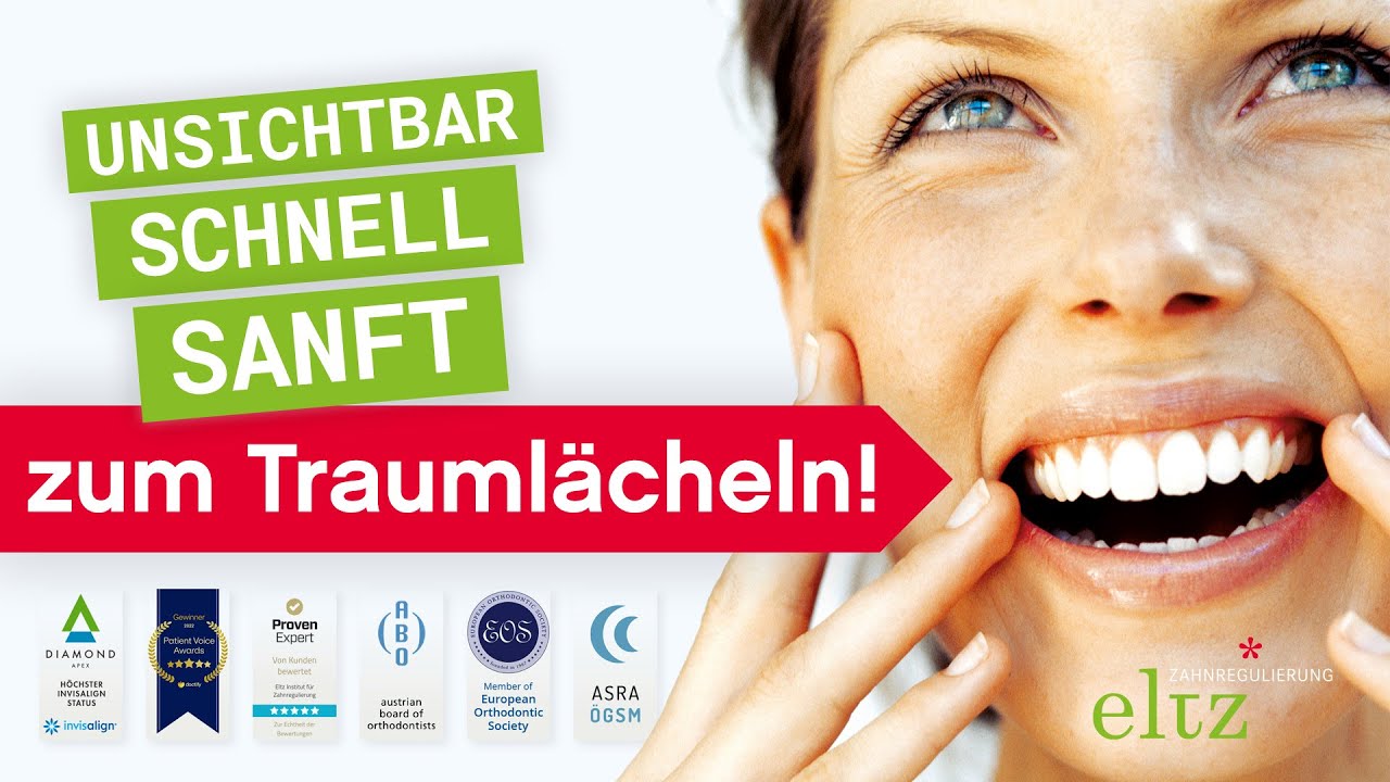 Unsichtbare Zahnspange bei Eltz Zahnregulierung Wien