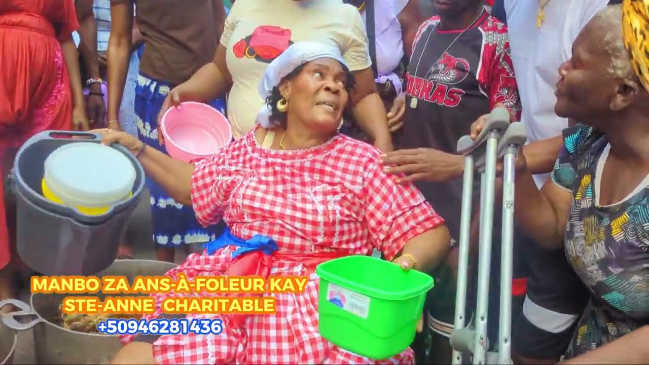 Yon peleren Kay Manbo za tal bay manje Ans a foleur