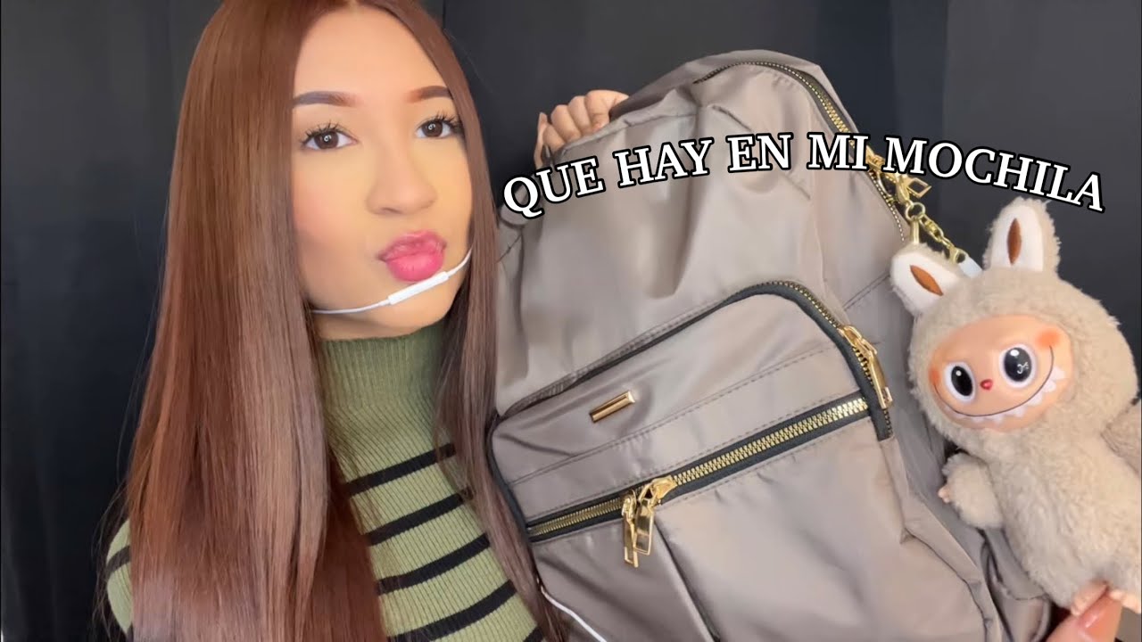 ASMR | que hay en mi Mochila✏️🎀🧸