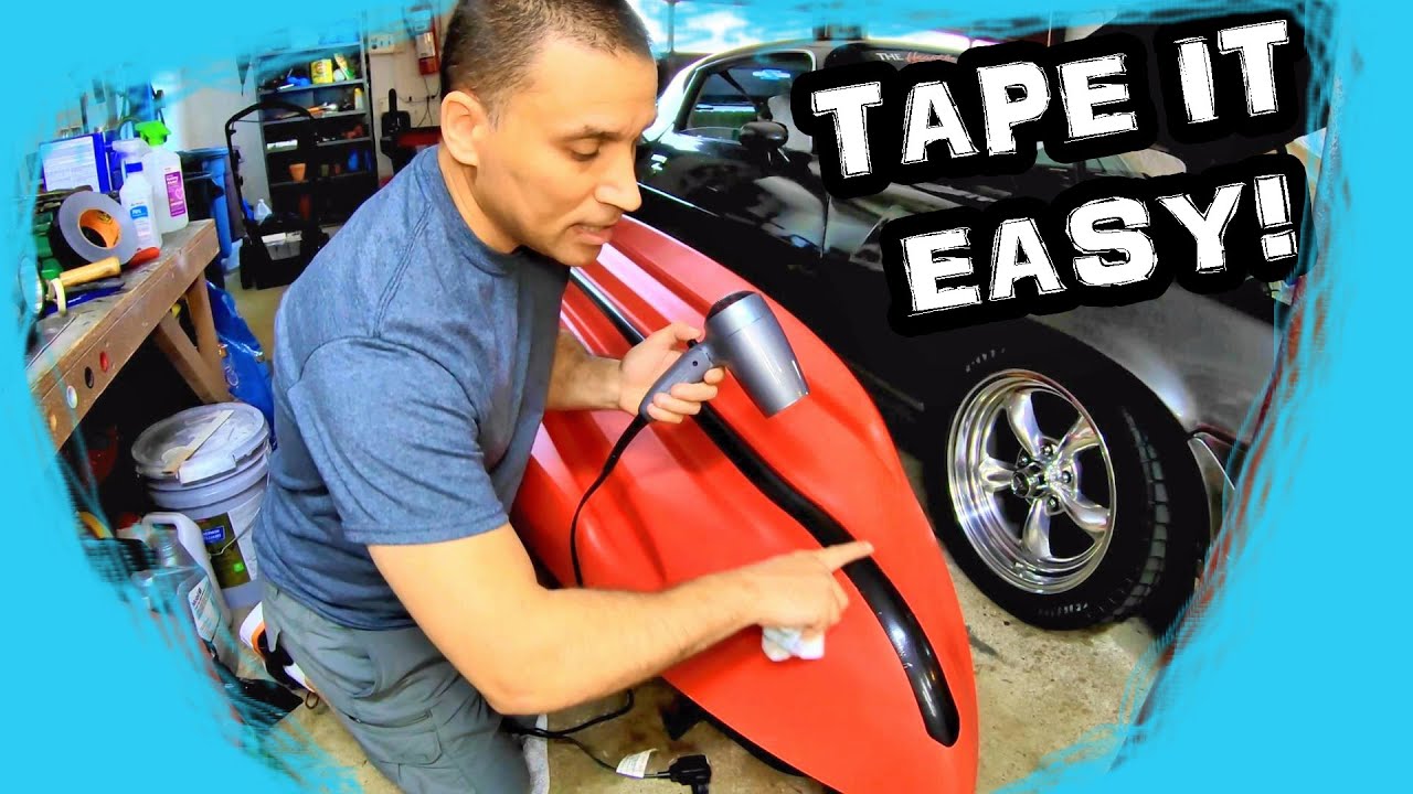 DIY kayak keel guard protection with gorilla tape  EASY & CHEAP!