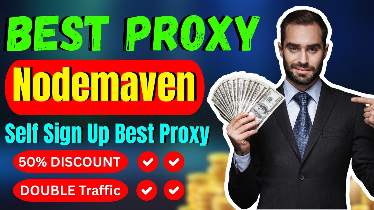 Self Sign Up Best Proxy IP !! Nodemaven Best IP site 50% DISCOUNT !! Nodemaven residential proxies