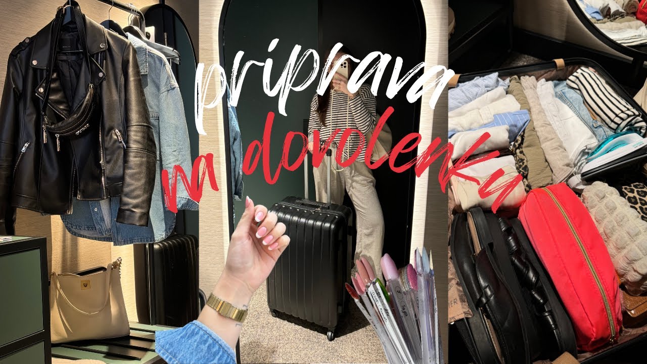 VLOG | Poď sa somnou pripraviť na dovolenku! + tipy  na balenie 🏝
