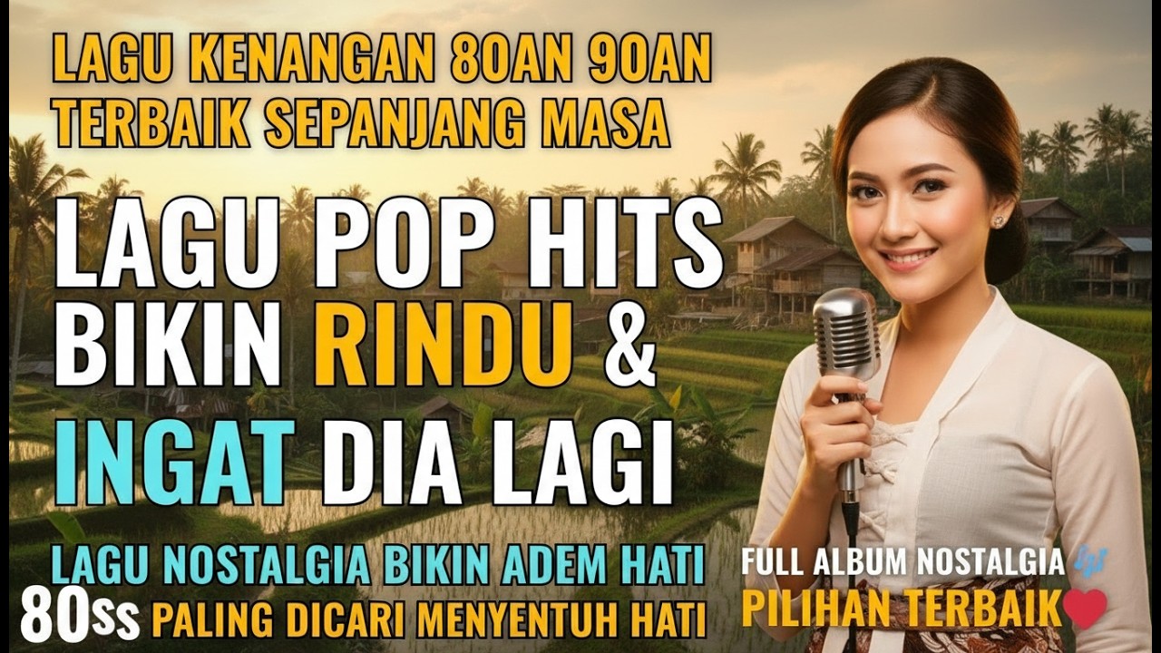 FULL Musik Kenangan 80–90an Terbaik | Lagu Lawas Paling Enak Didengar